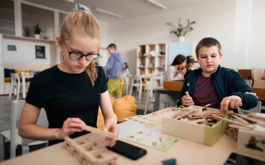 At Open Future programme, we use makerspace workshops. They help children develop entrepreneurship