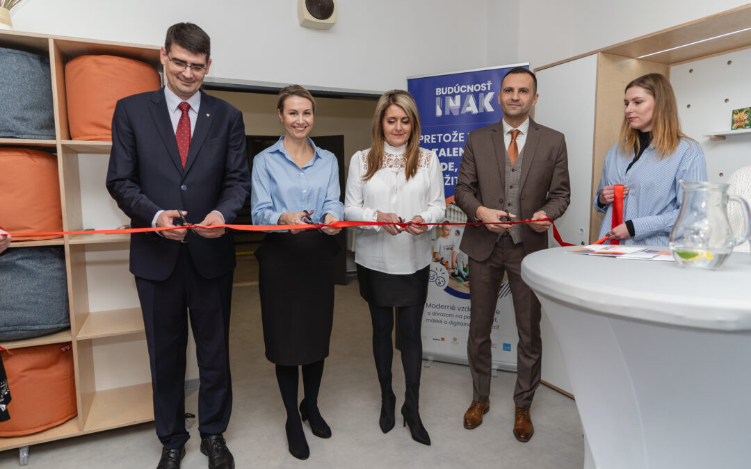 We Have Launched a New Open Future Center in Prešov: Bringing a High-Quality Educational Program to Eastern Slovakia